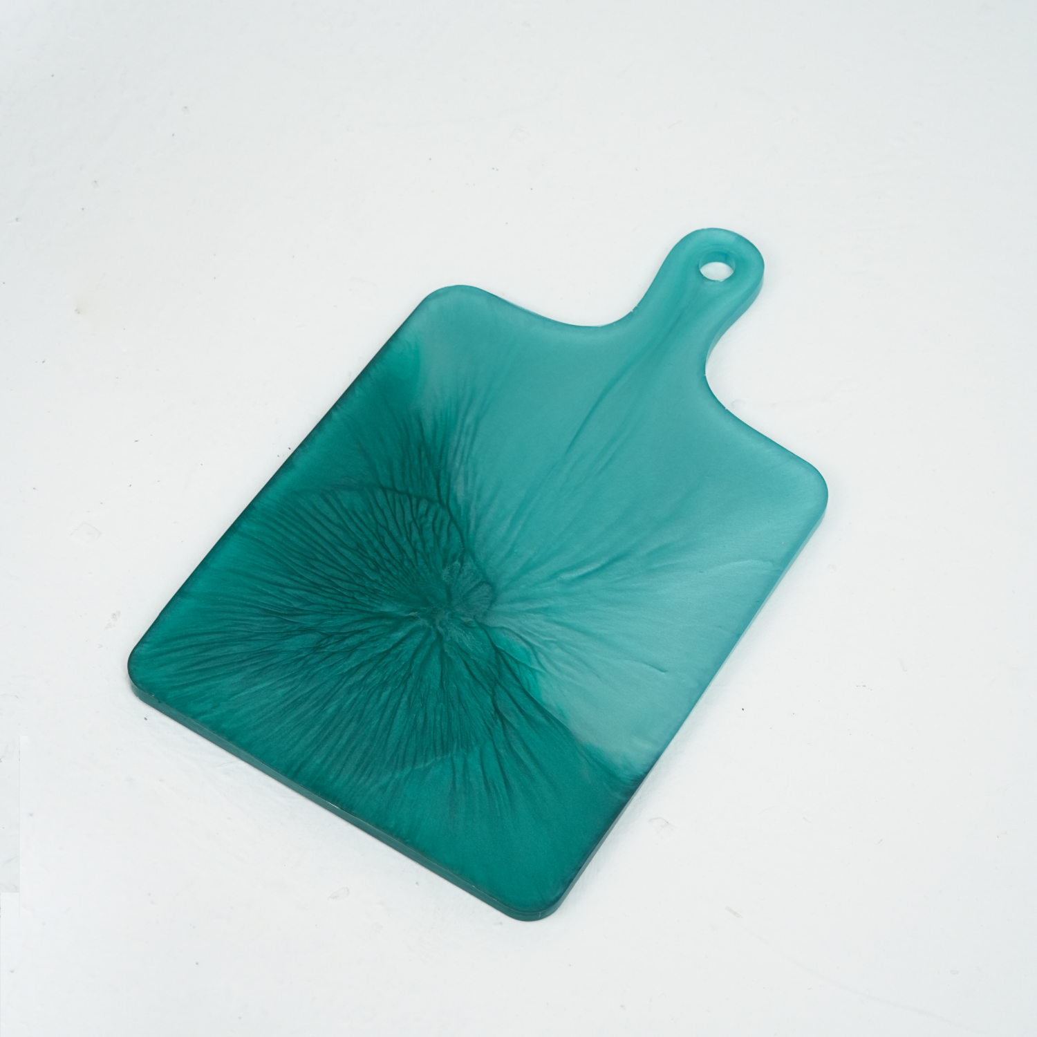 Turkuaz Epoksi Sunum Tahtası