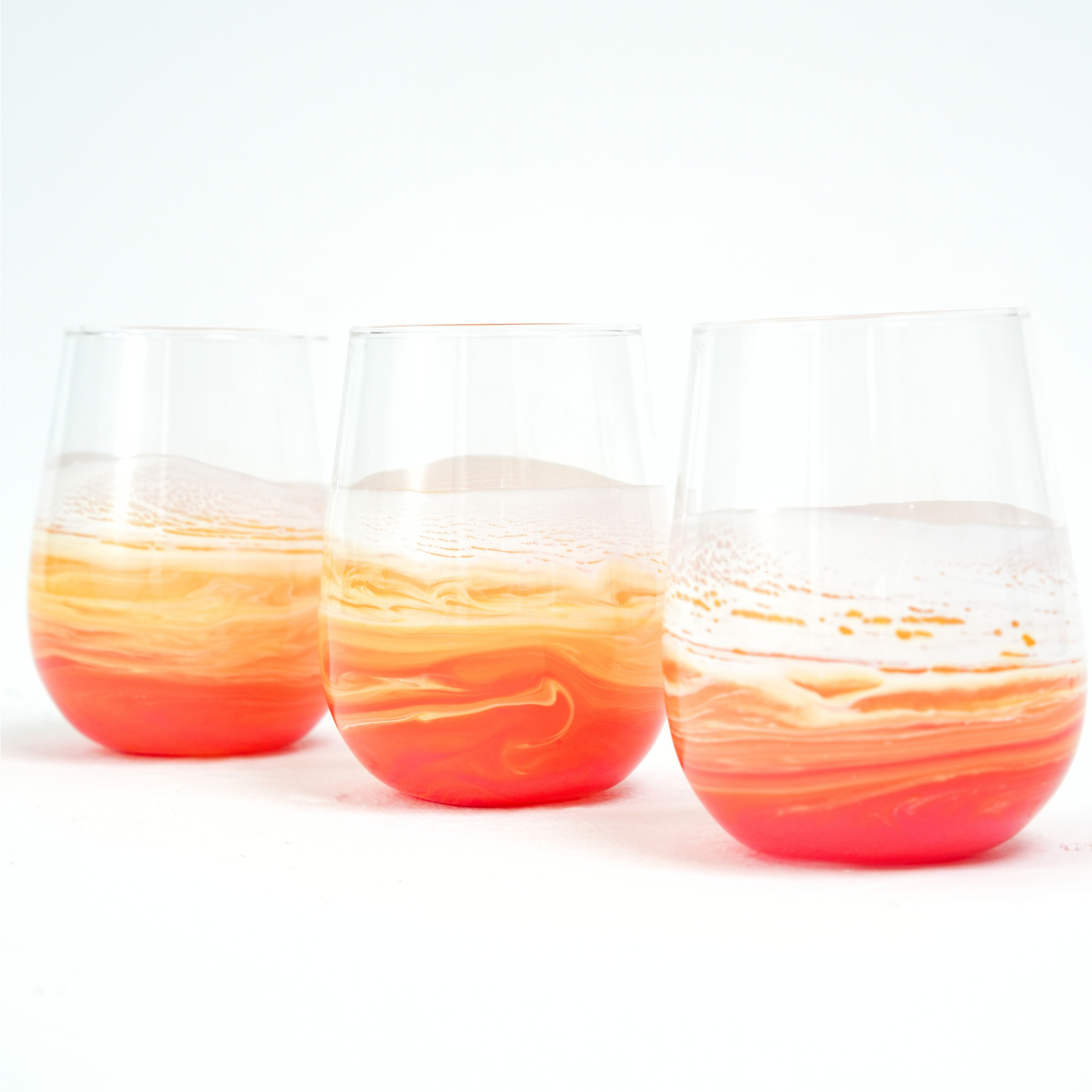 Sunset Epoksi Bardak