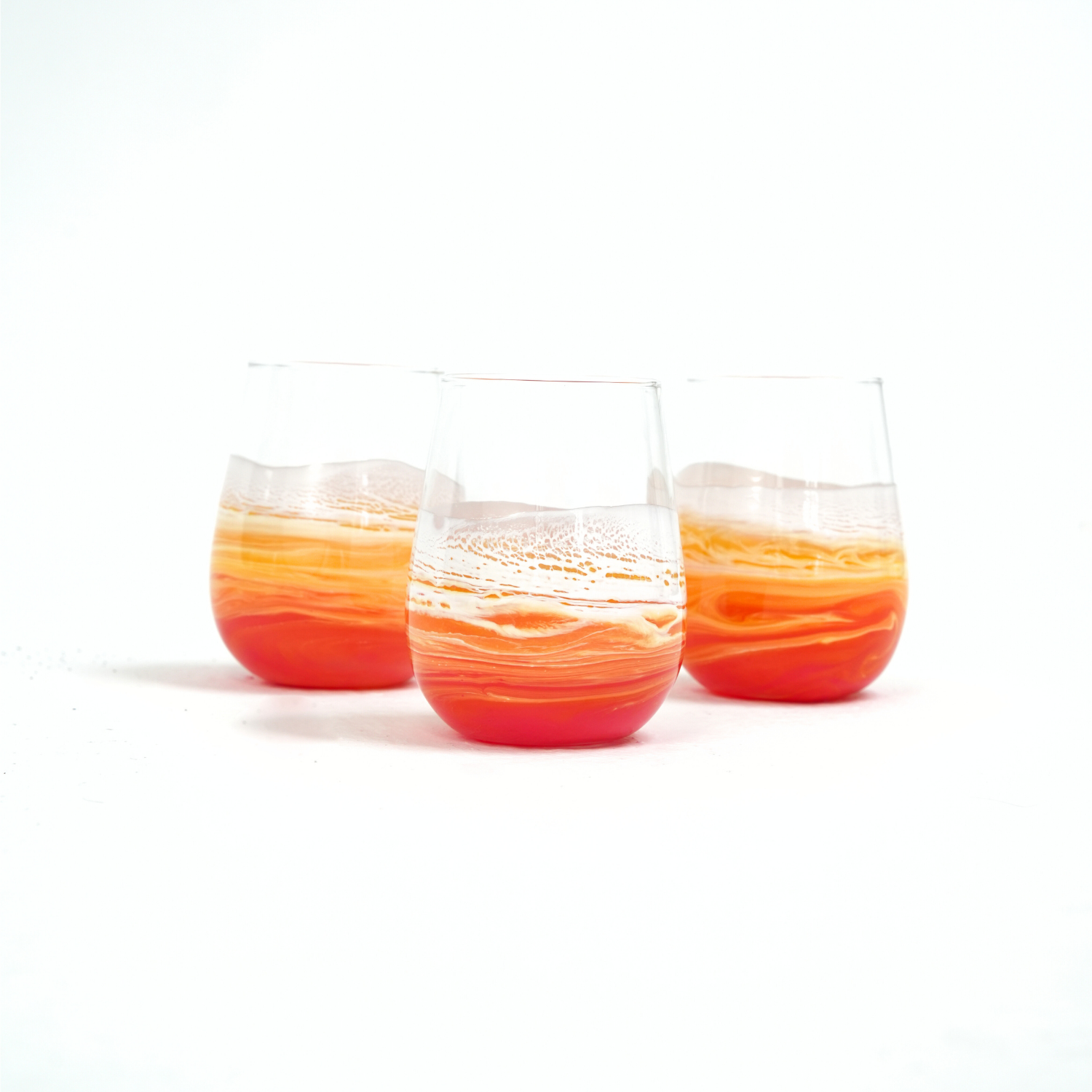 Sunset Epoksi Bardak